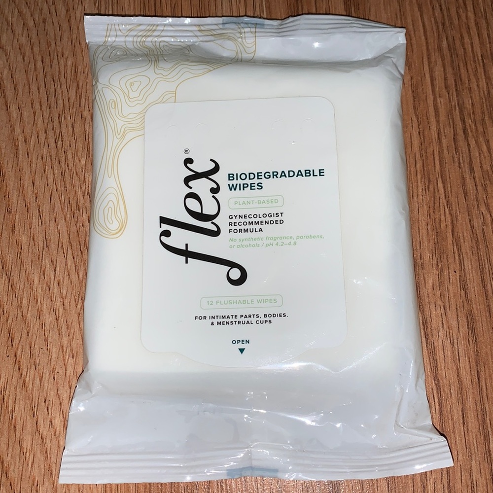 Biodegradable flushable Wipes